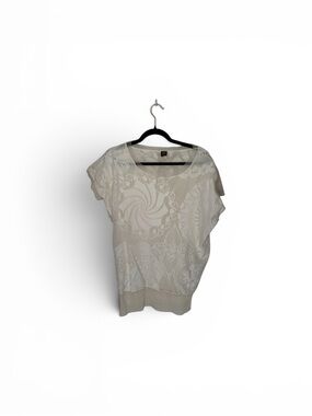 Jean Paul Gaultier White Lace Blouse